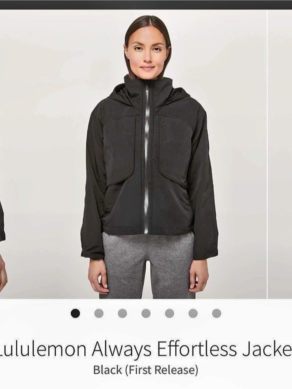 Lululemon Always Effortless Jacket Black - 6